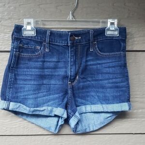 HOLLISTER Short-Short High Rise 2.5" Inseam Cuffed Jean Short 3 W/26